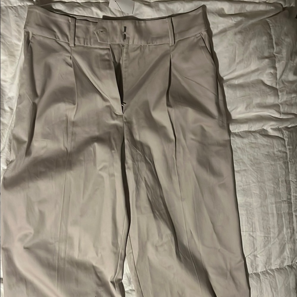 LOFT Women's Cream Trousers
